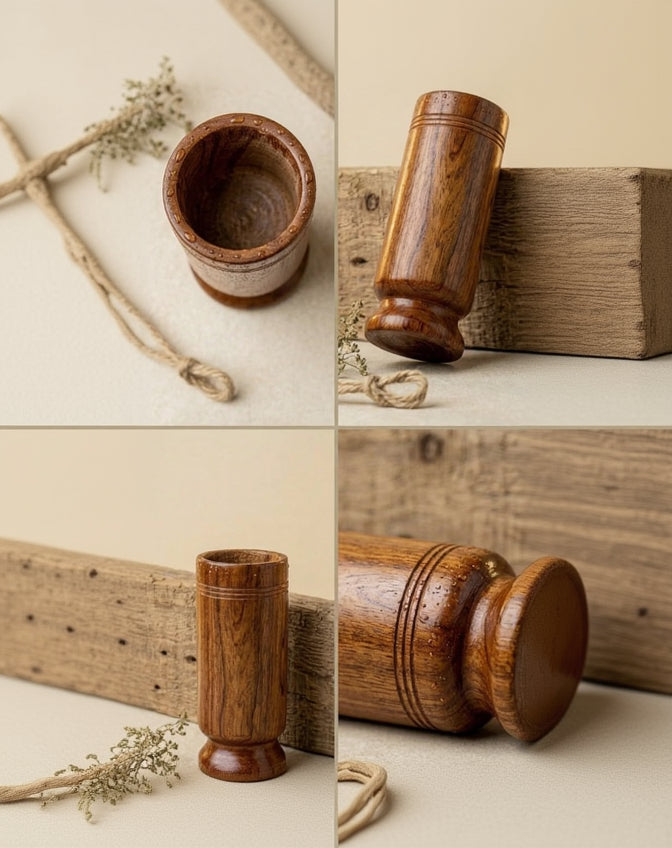 Ayurvedic Wood Tumbler