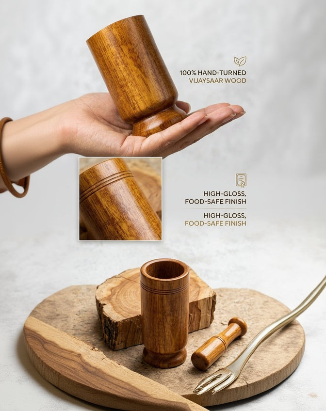 Ayurvedic Wood Tumbler