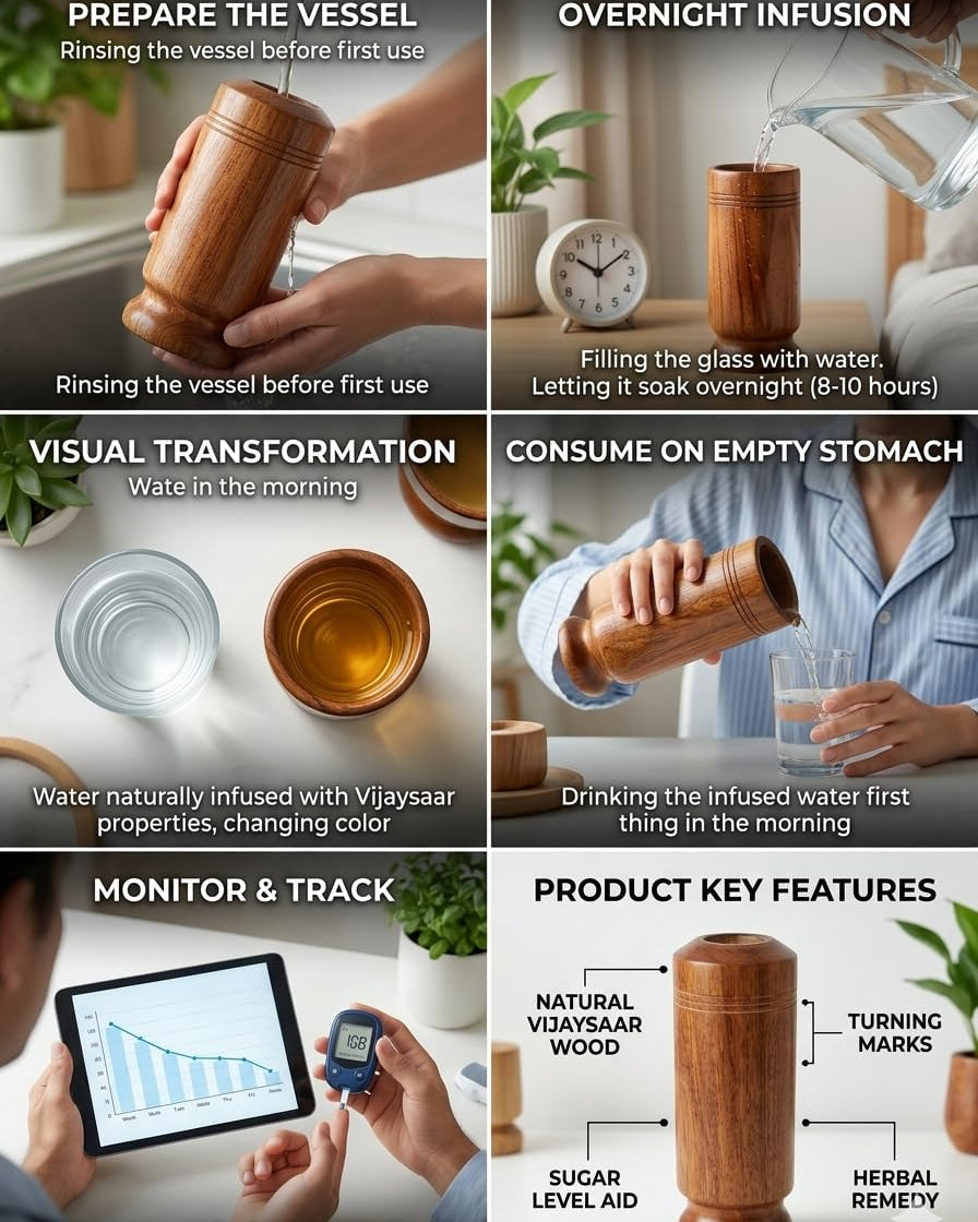 Ayurvedic Wood Tumbler