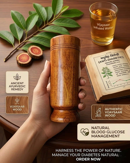 Ayurvedic Wood Tumbler